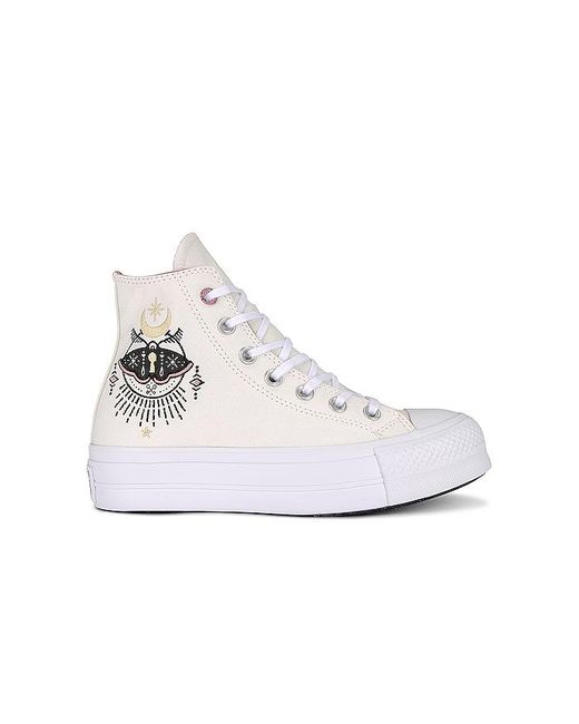 Converse White SNEAKERS CHUCK TAYLOR ALL STAR LIFT
