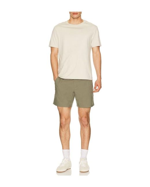 Rhone Green 7 Nomad Tech Chino Short for men