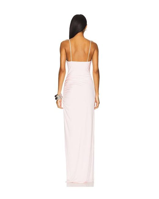 Lovers + Friends White Odessa Gown