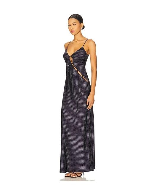 Lioness Blue About A Girl Maxi Dress