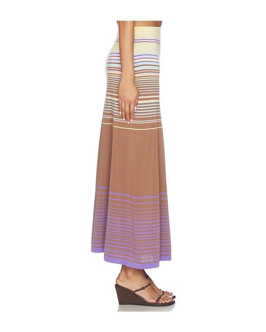 Faithfull The Brand Multicolor Casia Maxi Skirt