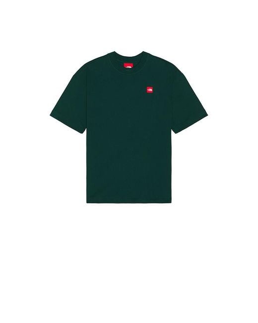 Camiseta Box En Color Verde Talla (También En M, S, Xl/1X) The North Face de hombre de color Green