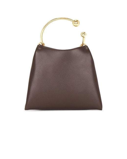 VERAFIED Brown Henkeltasche Ring
