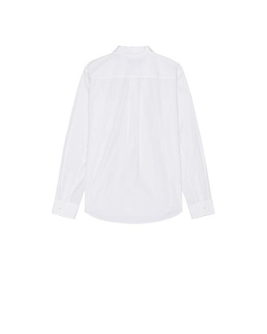 Theory White Weekend Button Down Shirt for men