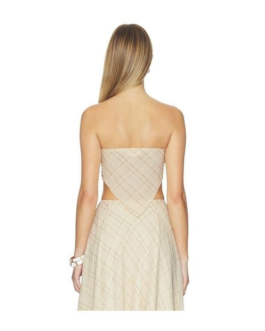 Lovers + Friends Natural Lucielle Top