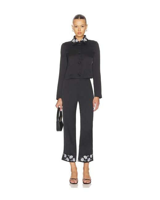 Ciao Lucia Black Gilly Pant