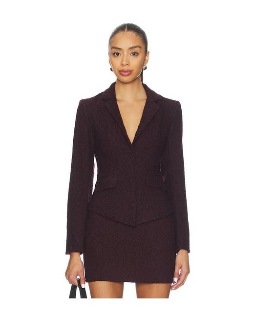MORE TO COME Purple Nalia Blazer