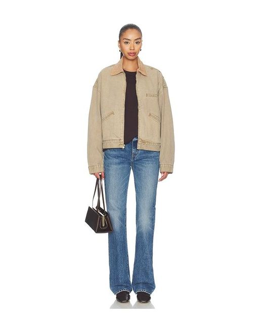 SLVRLAKE Denim Blue Camden Garage Jacket