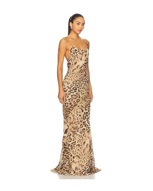 ANDAMANE Natural Ninfea Slip Dress