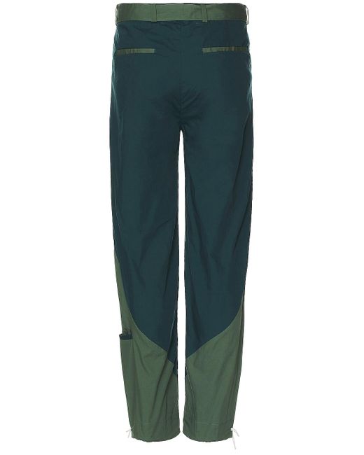JUNGLES JUNGLES Slant Pants in Green for Men Lyst