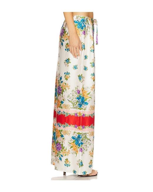 Ronny Kobo White Boyer Pant