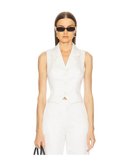 L'academie 'Academie Satin トップ White