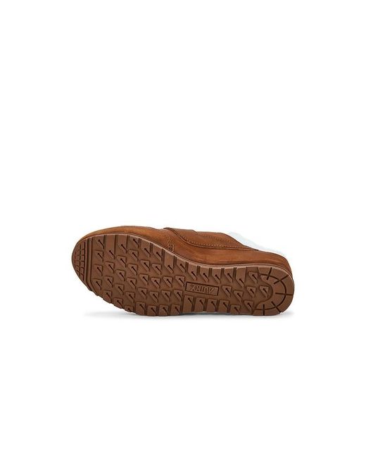 Autry Brown Windspin Mule Sneaker
