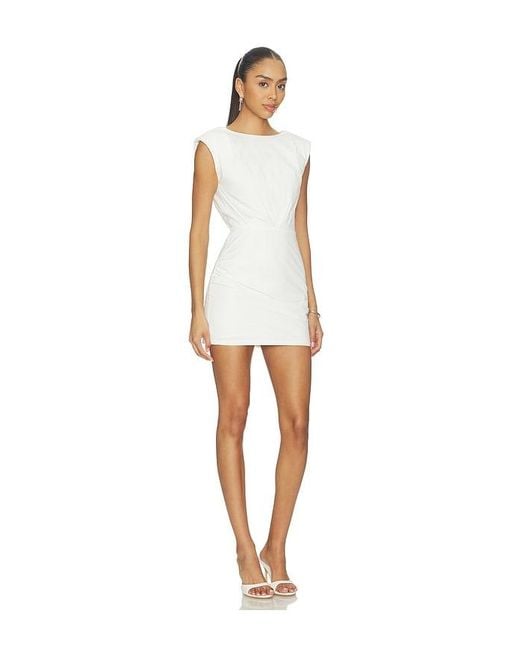 ALL THE WAYS White Delilah Mini Dress