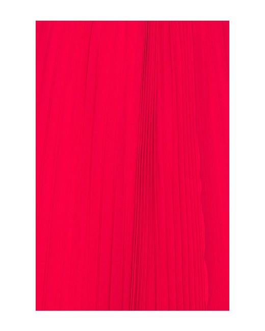 Line & Dot Red Carolyn Maxi Dress