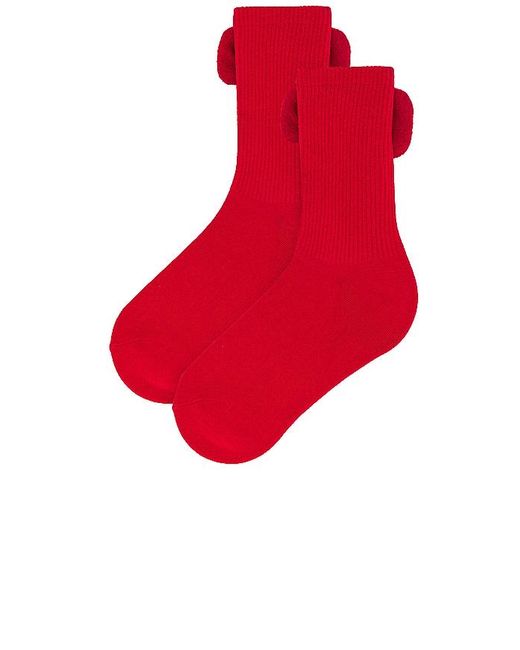Casa Clara Red Bow Sock