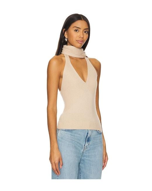 Lovers + Friends Blue Aurel Top