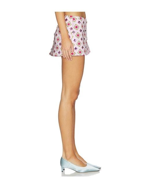 retroféte Pink Ophelie Skort