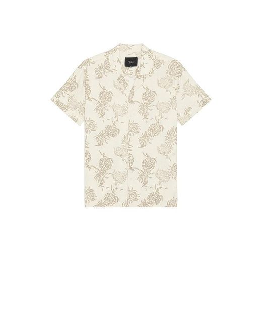 CHEMISE CAMP ATLAS en Cream Rails pour homme en coloris White