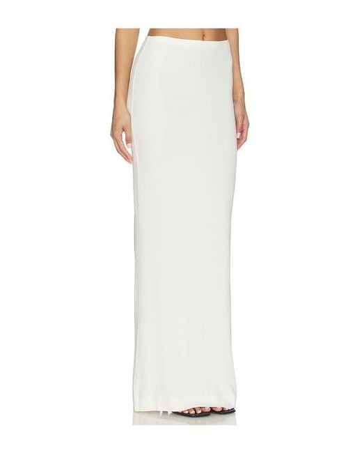 ÉTERNE White Emma Skirt