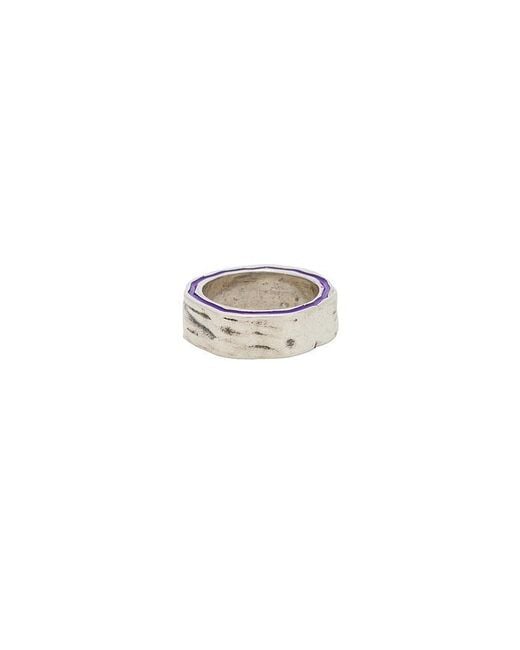 Twojeys White Core Ring for men