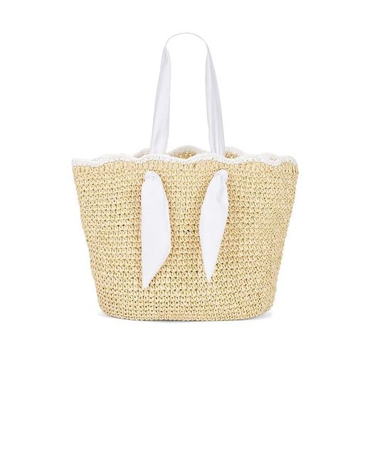 Nikki Beach White Capri Tote Bag