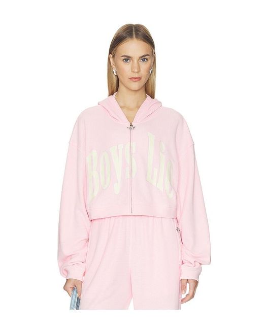 Boys Lie Pink All Star Alex Zip Up