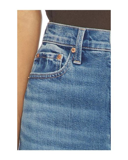 Pistola Blue Lana Petite High Rise Ultra Wide Leg Jeans