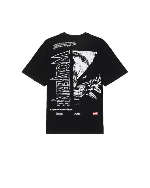 Civil Regime Black Cage The Beast American Classic Oversized Tee for men
