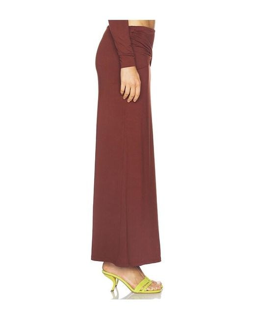 Seven Wonders Red Kamilla Twist Maxi Skirt