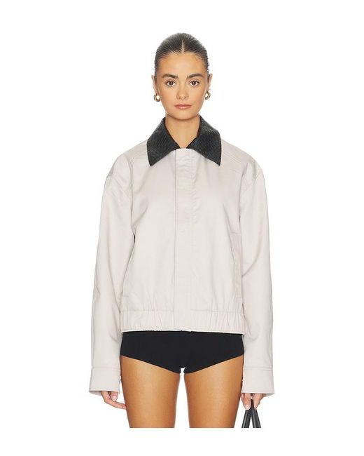 MORE TO COME White Huntleigh Jacket