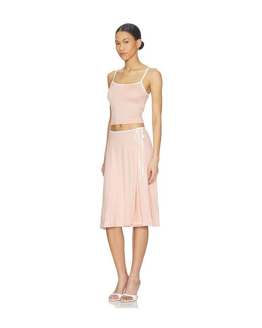 Free People Natural Opal Skirt Set