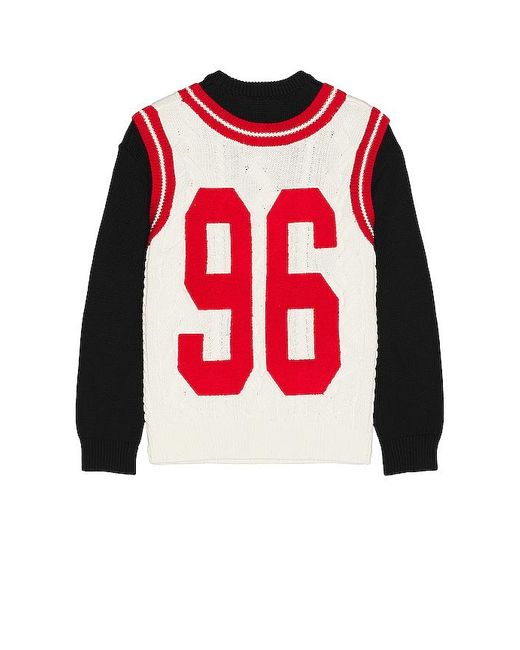 Market Red Home Team Sweater for men