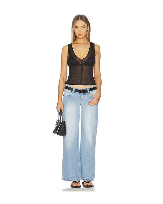 A.Brand Blue 00 Wide Leg Jeans
