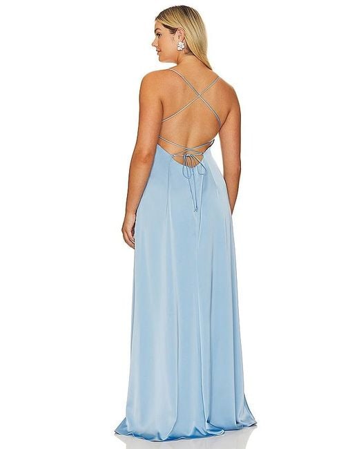 Katie May Blue X Revolve Trudy Gown