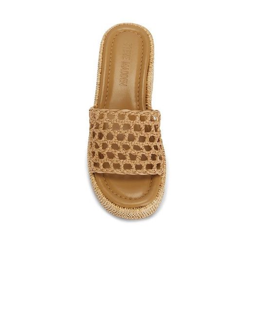 Steve Madden White Brandy Sandal