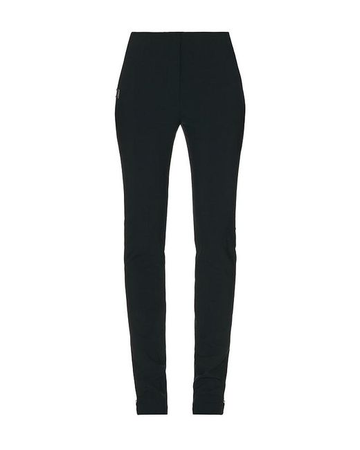 Halo Black Brace Waist Slim Trouser