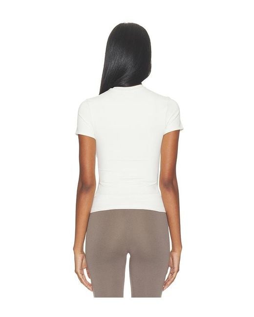 NikeSKIMS White Matte Baby Short Sleeve Tee