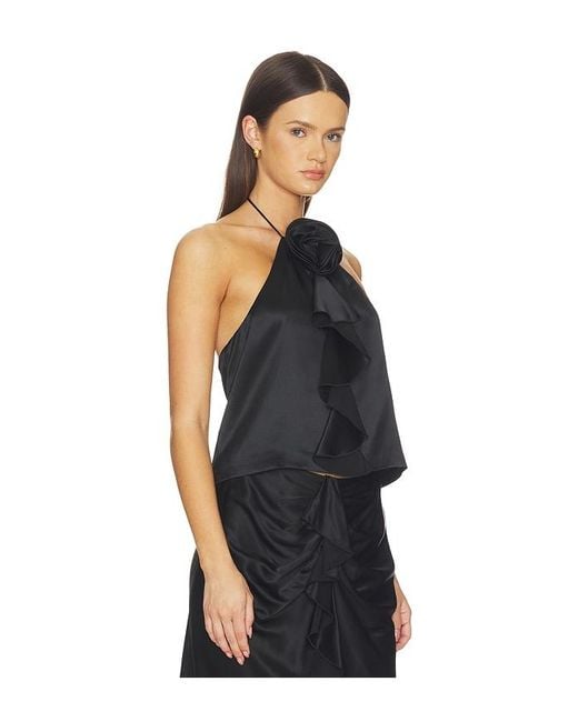 Cinq À Sept Black Hallie Top