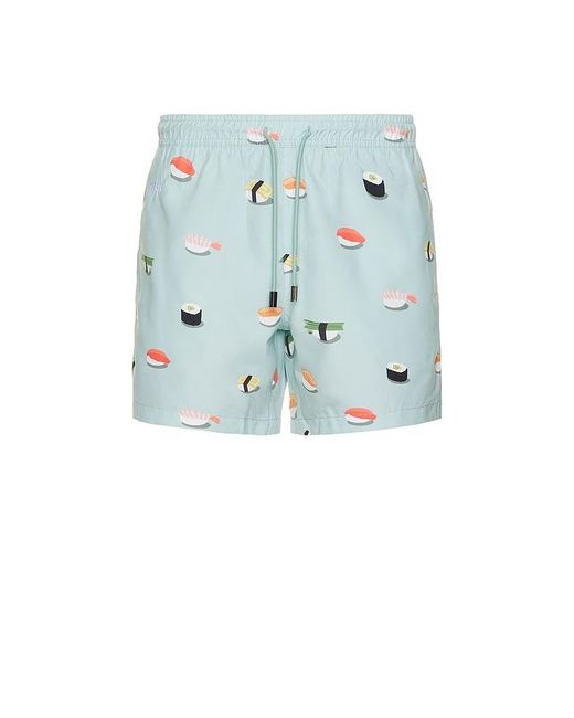 Nikben Blue Jiro Swim Trunks for men