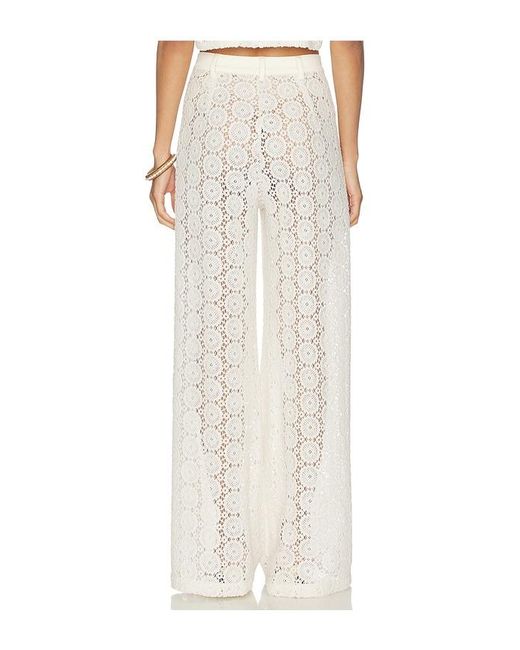 NonChalant Label White Alice Pant