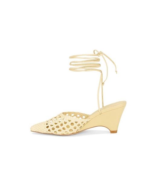 Raye White Shea Wedge