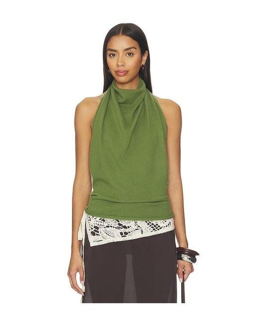 All My Love Green X Revolve Tara Shawl Top