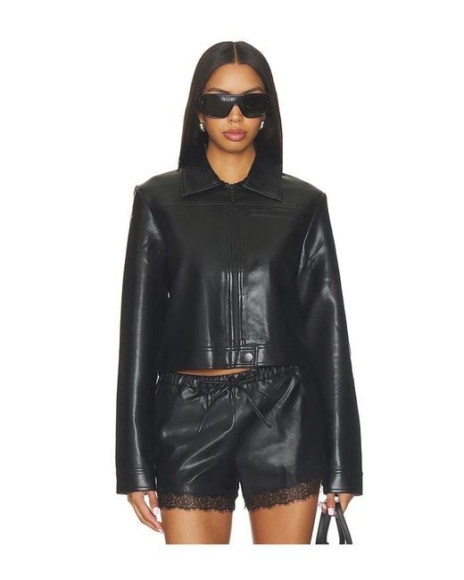 Bec & Bridge Black Saphira Cropped Jacket