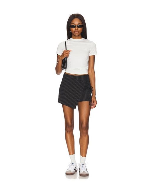superdown Black Margie Mini Skirt