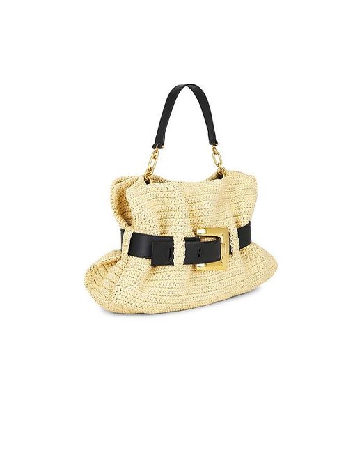 Balmain Metallic Medium Anthem Bag