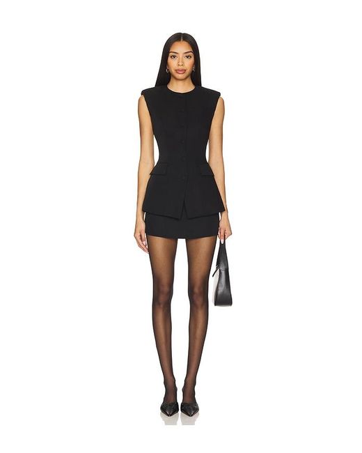 Lovers + Friends Black Landon Top