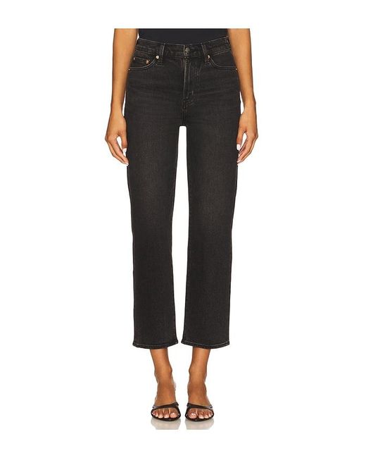 Pistola Black Charlie High Rise Classic Straight Ankle Jeans