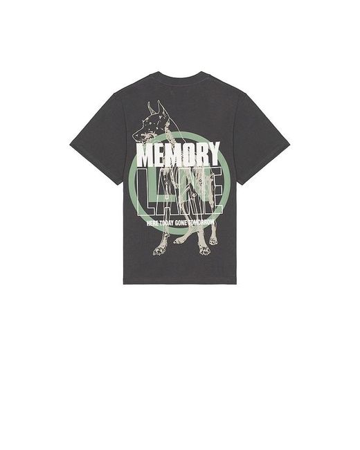 Memory Lane Black Guard Dog Tee for men