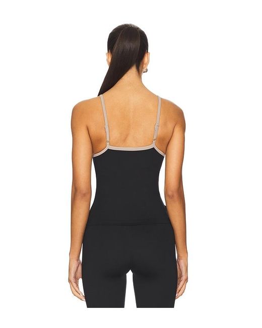 WellBeing + BeingWell Black Flowwell Taryn Tank